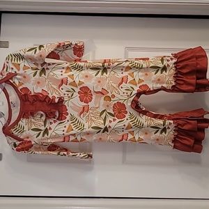 Pete and Lucy Hummingbird Romper 9-12mos